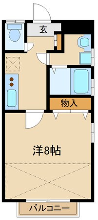 レーベンハイム21G棟の物件間取画像